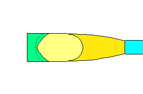 thining of overall(pattern A)