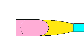 thining of overall(pattern B-2)