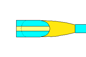 thining of overall(pattern B-2)