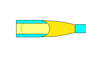 thining of overall(pattern B-3)
