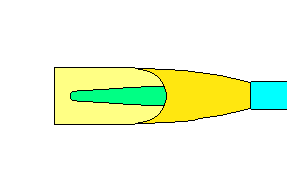 thining of overall(pattern D-1)