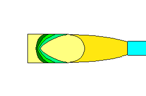 thining of overall(pattern A)