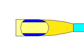 thining of overall(pattern B-3)