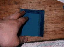 processing velvet for lid