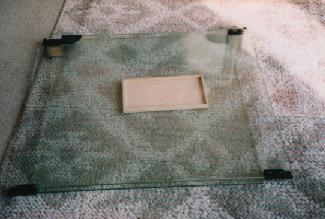 sandwiching glass plate(for plane)