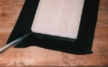 making gaps each corner of skin